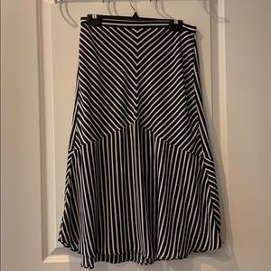 Banana republic midi skirt